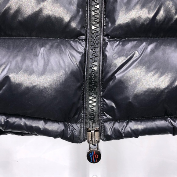Man’ Moncler Puffer Jacket Size Black 1! 100% Authentic!!! - Picture 3 of 9